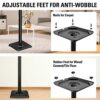 Mounting Dream Speaker Stands Height Adjustable for Satellites up to 5KG, a Pair of Floor Stands