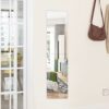 Buer Homie Self adhesive Mirror Tiles, Wall Mirror for Bathroom, 4pcs of 8“x8“