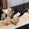 ZYZMH Creative Wine Rack Decoration Wine Cabinet Decoration Home Wine Rack Minimalist Wine Rack Model Room Decoration