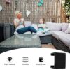 YSfuyi 8 Pcs Wicker Furniture Clips Sofa Clips Sectional Connectors for Sofa Rattan Chair for Garden Restaurant Outdoor (Inner Length: 42.5MM)