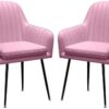 dining chair Kitchen Dining Chairs Set Office Business Chairs, Kitchen Side Modern Leather Dining Chair Armchair Anti-Slip Foot Pad Adjustable De