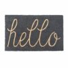 DII Indoor/Outdoor Natural Coir Easy Clean Rubber Back Entry Way Doormat For Patio, Front Door, All Weather Exterior Doors, 18 x 30 - Merry Chris