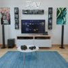 You-Have-Space Modern Wall Mount Cd DVD Media Rack Storage Metal Shelf Organizer (Black)