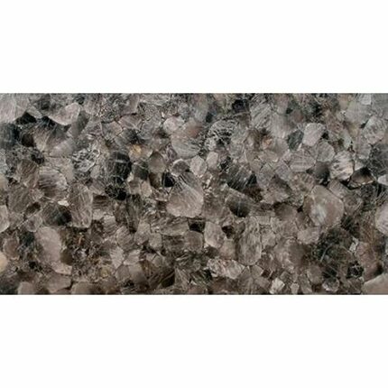 Gifts And Artefacts 30 x 48 Inches Luxurious Look Dining Table Top with Resin Art Rectangle Dark Smoky Quartz Stone Rack Counter Top Slab for Kit