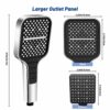VEHHE Shower Head (NOT for Electric Showers), 7 Spray Modes Shower Heads, Large Universal Shower Head with Non-Clogging Silicone Nozzles, Single