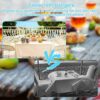 12Pcs Magnetic Tablecloth Weights, Extra Heavy Tablecloth Weight, Outdoor Magnetic Curtains, Stainless Steel Weights for Tablecloth Curtains for