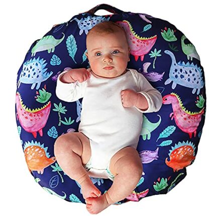 Yissone Baby Lounger Cover Detachable and Washable Pillow Case Removable Slipcover for Change Table Car Seat Newborn Lounger(Lounger Not Included