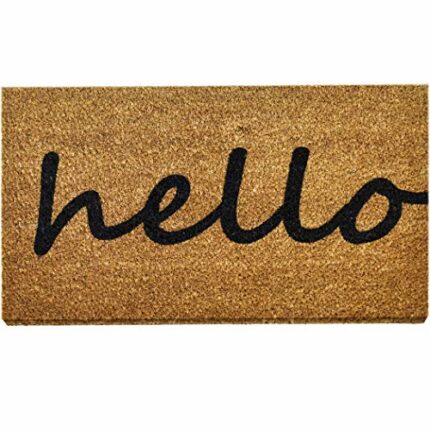 NINAMAR Door Mat Hello Natural Coir - 75 x 45 cm