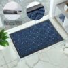 Yimobra Front Door Mats, Heavy Entry Outdoor Indoor Mats, Durable Natural Rubber, Non Slip Backing, Low Profile, Ultra Absorbent Easy Clean,Patio