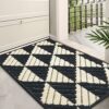 TOMEX Door Mat Indoor Outdoor Doormat, 2023 Upgraded Non-Slip Floor Mat, Welcome Mat for Home, Garden, Garage（24” x 36” /60 x 90cm, Pike Style）