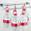 N/A Double Towel Bar Stainless Steel Bathroom Kitchen Towel Holder Dual Towel Rod Rustproof Wall Mount