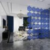 12 Pcs 3D Flower Venus Hanging Room Divider Panel, 14"x12" Screen Panels High Density Polyester Fiber Board Cut Room Partition Home Decoration (P