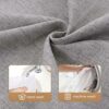 Custom Size Foam Mattress Pillow for Bed Gap Filler Expansion, Long Tight Seam Bed Gap Mattress, Rectangular Filler Pillow, Soft Headboard Pillow