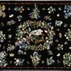 30 x 48 Inches Royal Look Dining Table Top for Home Furniture Decor Rectangle Shape Black Marble Sofa Center Table from Indian Vintage Art and Cr