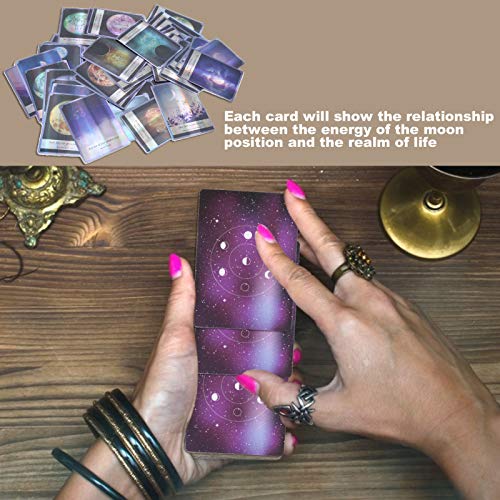 ALREMO HUANGXING - Fate Divination Card, Divination Card Light Weight for Travel for Family for Beginners for Party