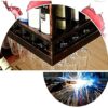 SUCHETA Hanging Wine Rack with Glass Holder and Shelf, Wine Bottle Holder, Hanging Glass Holder, Creative Wine Holder, Decoration for Home, Europ