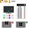 RICOO TV Wall Bracket fixed flat F0522 approx 15-32 Inch LED LCD OLED Screen Monitor Mount Universal for VESA 50x50-200x200 Black