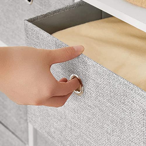 LIUZH Storage Chest Dresser 5 Fabric Drawers Closet Apartment Dorm