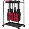XHALERY Umbrella Rack Stand, Umbrella Holder,Umbrella Stands Umbrella Stand Hotel Large Iron Umbrella Rack, Storage 18-28 Long And Short Umbrella