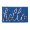 DII Indoor/Outdoor Natural Coir Easy Clean Rubber Back Entry Way Doormat For Patio, Front Door, All Weather Exterior Doors, 18 x 30 - Merry Chris