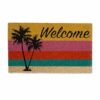 DII Indoor/Outdoor Natural Coir Easy Clean Rubber Back Entry Way Doormat For Patio, Front Door, All Weather Exterior Doors, 18 x 30 - Merry Chris