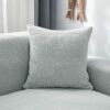 Sofa Cover 3 Seater L Shape - Soft Anti-slip High Stretch Solid Sofa Slipcovers Couch Cover Furniture Protectors with 2 Pillow Cases for L Shaped