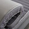 YLYAJY Memory Foam Mix Latex Filling Mattress Foldable Slow Rebound Tatami Plus Velvet Comfort Cover Bedspreads 4/8cm Thickness (Color : Gray, Si