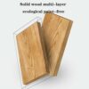 Shykey Multifunctional Folding Dining Table, 2 In 1 Solid Wood Table Cabinet, Small Space Cupboard Sideboard, Multi-layer Storage, for Kitchen Ro