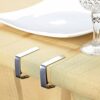 TRIXES 8PC Pack of Stainless-Steel Tablecloth Clips - Adjustable Metal Clips – Perfect for Table Buffets Food Platters Parties BBQ’s Home and Out