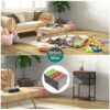 YITAHOME Chest of Drawers, Cationic Fabric 2-Drawer Storage Organizer Unit for Bedroom Living Room Closet, Sturdy Steel Frame, Easy Pull Fabric B