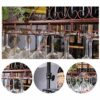 Ceiling Wine Rack Vintage Wrought Iron Wine Rack Glass Wine Glass Holder Household Goblet Holder Metal Wine Rack - Restaurant Kitchen Bar Height