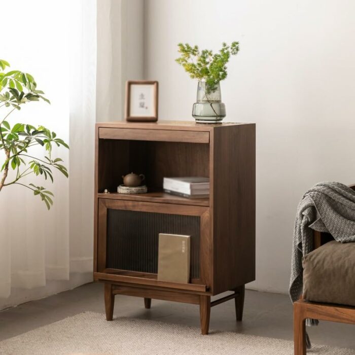 EYHLKM Home Bedroom Bedside Storage Cabinet Locker Bedroom Bedside Cabinet Bedside Cabinet Small