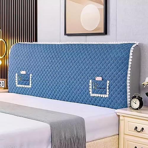 RTYHN Bed Headboard Cover, Slipcover Upholstered Headboard, Thickening Stretchy Protection Dust Cover for Double Bed/Small Double Headboard Prote