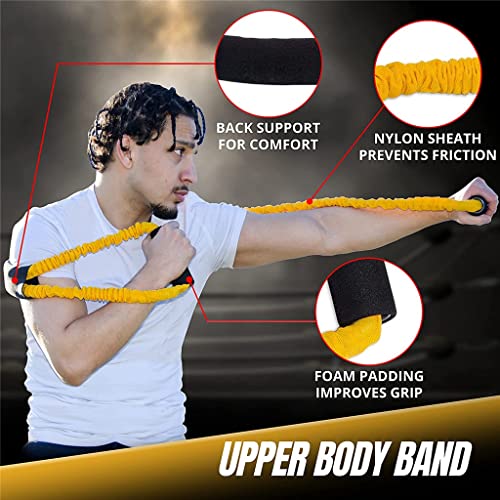 ZLXDP Fitness Band Pull Rope Strength Fitness Band Training Resistance Band Boxing Pull Fitness Equipment Stretching Band