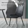 dining chair Kitchen Dining Room Furniture Chairs Matte Suede Leather Dining Chair with Backrest Water Proof PU Leather Lounge Side Chair Living