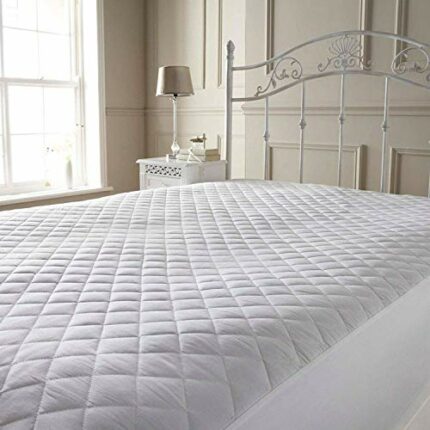 Single Extra Deep Quilted Mattress Protector Cover 36x75x12Inches All Uk Sizes