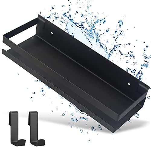 Shower Shelf No Drilling,Self Adhesive Bathroom Shelf,Wall Mounted Bathroom Shelves Stainless Steel,Stick on Wall Shower Caddy Adhesive Shower Ba