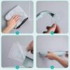 LIUZH Towel Holder Hook Towel Rail Shelf Tissue Paper Holder Toothbrush Holder Bathroom Shelf (Color : D, Size : 38 * 4cm)
