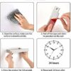 CCKOLE Towel Holder without Drilling, Towel Rail 304 Stainless Steel, Towel Ring Self-Adhesive, Bath Towel Holder No Drilling, Towel Bar for Bath