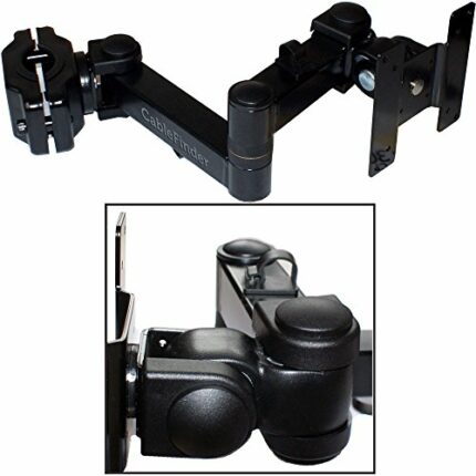 Loops 20" to 27" LCD/TV Monitor Bracket - Pole/Bar Mount - 35mm Speaker, 50mm Truss