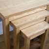 Vida Designs Oak Occasional Oakridge Nest Of Tables