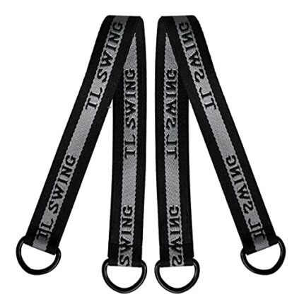 Alomejor 2Pcs Tree Swing Strong Straps Hanging Kit Strong Safety Strap, Perfect for Tree Swing & Hammocks & Dis