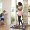 Avvrel Dirt Trapper Door Mat, Non-Slip Low Profile Doormat, Washable Heavy Duty Front Back Door Mat,HOME Floor Mat Rug for Indoor Outdoor Entranc