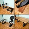 Clover Luxury Dining Table 200cm x 80cm | Solid ash wood | Unique modern design and warm appearance | Large epoxy resin wooden table