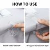 YTOOK 24pcs Plastic Tablecloth Clips, Transparent Picnic Tablecloth Clips for Outdoor Tables Large Table Cloth Holder Table Cover Clips for Chris