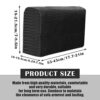 DOERDO Stretch Sofa Armrest Covers Armchair Slipcover Protector Couch Arm Covers for Home Office Recliner Sofa Spandex Jacquard Anti-Slip Furnitu