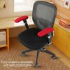 Zerodis Office Chair Arm Cover Elastic Stretchable Armrest Cover Comfortable Chair Arm Pad Removable Chair Armrest Cover for Home Office and Bar(