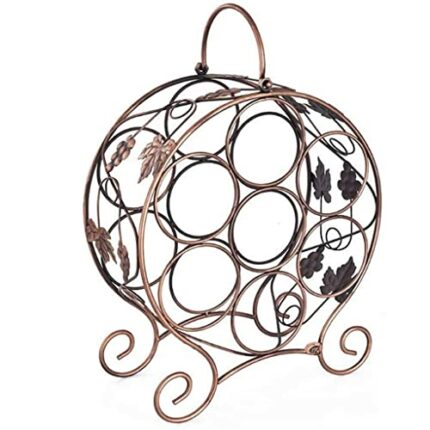 NEOCHY Creative Wine Rack, Multi-Bottle Wine Rack, Stylish Wine Rack, Iron Ornaments