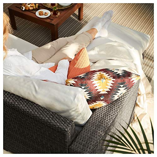 BestOnlineDeals01 SOLLERÖN Stool, outdoor, dark grey, 62x62 cm durable and easy to care for. Outdoor sofa sections. Outdoor dining furniture. Gar