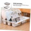 YARNOW 2pcs Storage Shoe Tray Vertical Shoe Storage Home Slippers Plastic Shoe Rack Vertical Shoe Rack Shoes Storage Organizer Plastic Shoes Hold